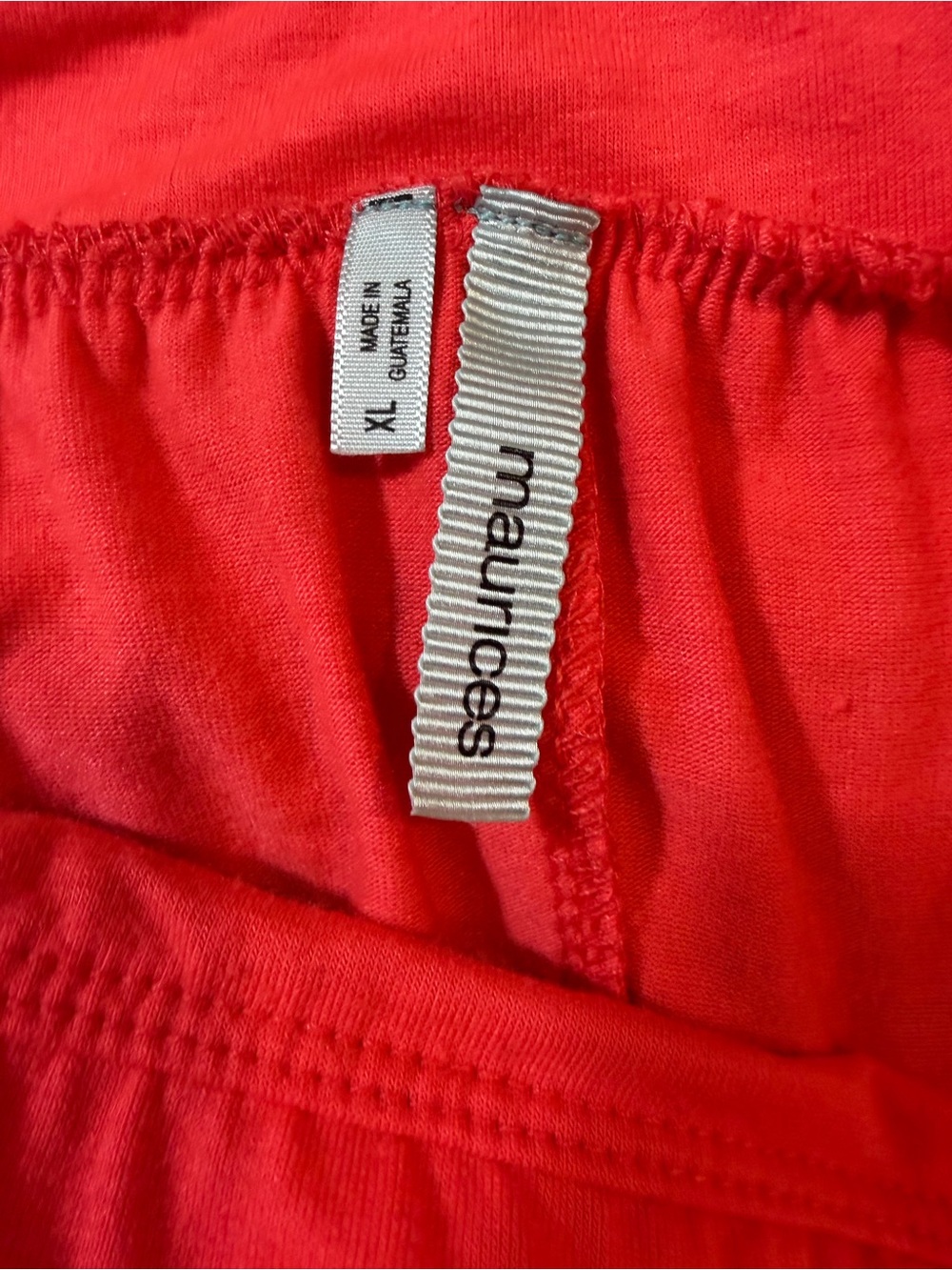 Maurices XL Coral Knit Maxi Skirt Stretch Casual Lounge Summer - Picture 2 of 10